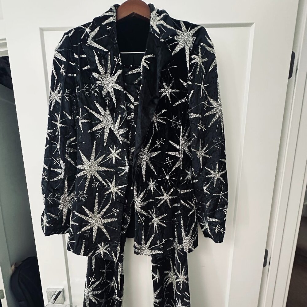 New Velvet Star Blazer and Pants